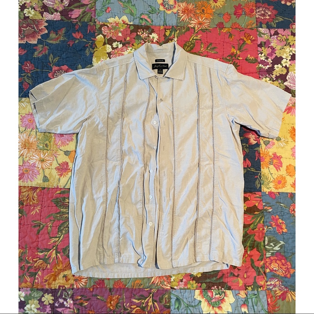 100% Silk Button Down